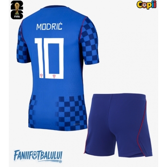 Croația Luka Modric #10 Echipament de Fotbal Replică Mondial 2026 Copii Deplasare (+ Șorturi)